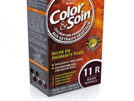 Color & soin - bilberry red -11r- 135 ml Online now