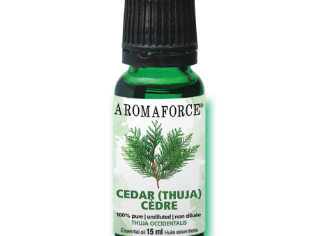 Aromaforce - essential oil : cedar - 15 ml Online Sale