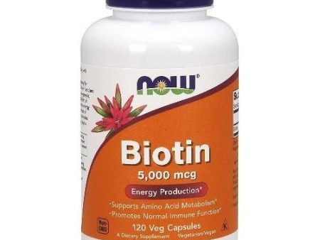 Now - biotin 5000 mcg For Discount