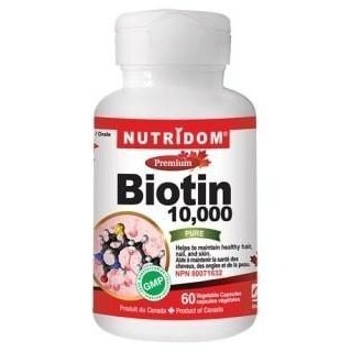 Nutridom - biotine 10.000mcg - 60 vcaps For Discount