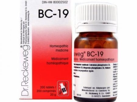 Dr. reckeweg 
- bc-19 combination salt - 200 tabs Online Hot Sale