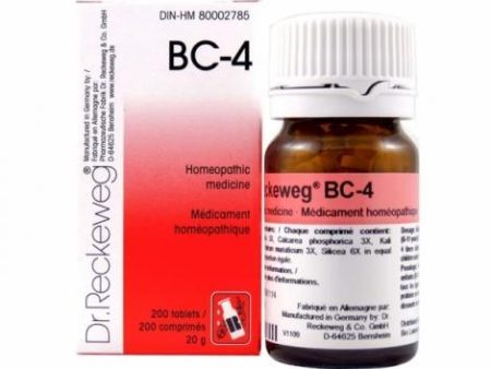 Dr. reckeweg 
- bc-4 20g - 200 tabs Online Hot Sale