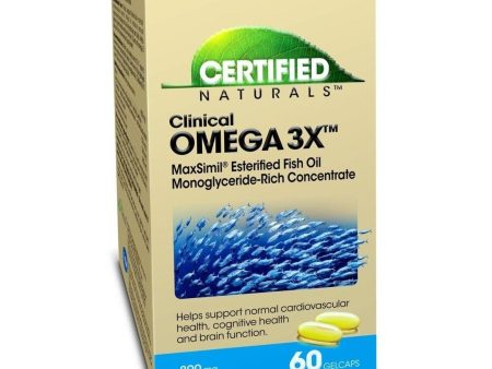 Clinical Omega3X Fish Oil Softgels Fashion