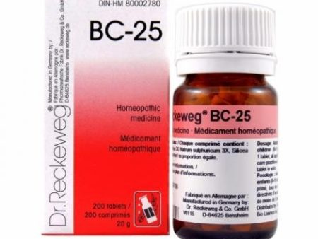 Dr. reckeweg 
- bc-25 combination salt - 200 tabs For Cheap