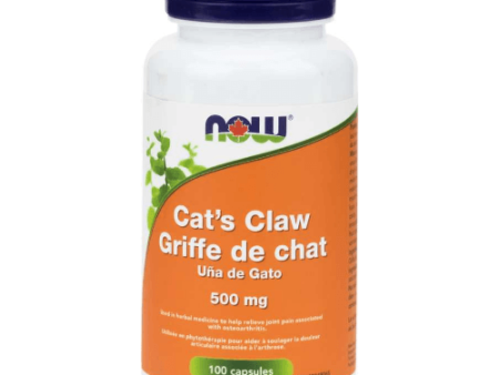 Now - cat s claw 500mg - 100 vcaps Fashion