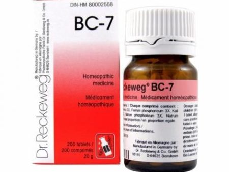 Dr. reckeweg 
- bc-7 20g - 200 tabs Cheap