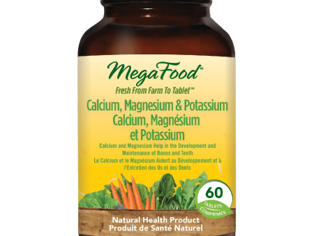 Megafood - calcium, magnesium & potassium - 60 tabs Discount