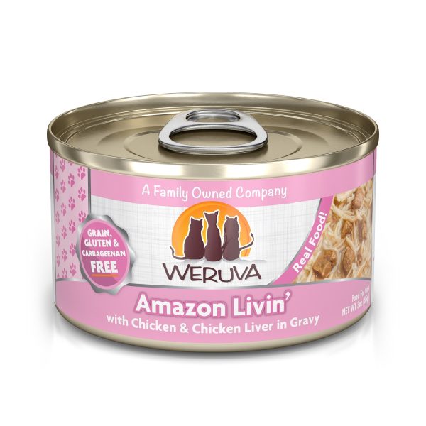 Weruva Amazon Livin  Canned Cat Food Hot on Sale