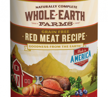 Whole Earth Farms Grain Free Red Meat Canned Dog Food For Sale