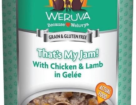 Weruva That s My Jam! with Chicken & Lamb in Gelée Canned Dog Food Discount