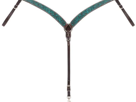 Weaver Turquoise Cross Carved Turquoise Flower Breast Collar Supply