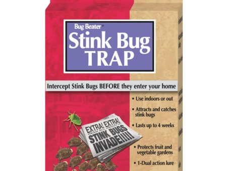 Bonide Bug Beater Disposable Indoor Outdoor 50 Ft. Coverage Area Stink Bug Trap For Sale