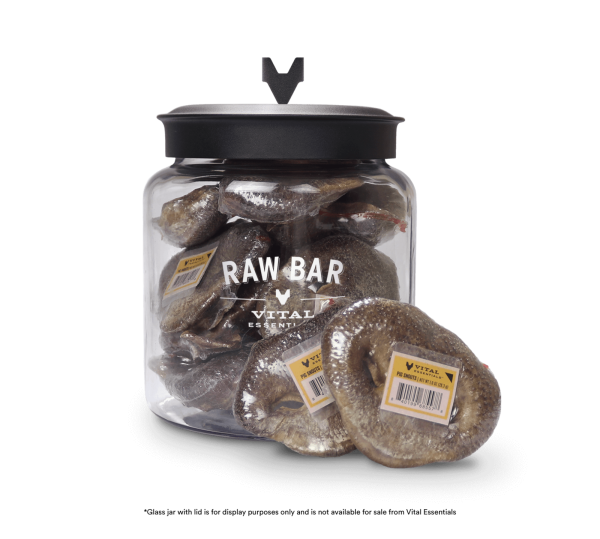 Vital Essentials Raw Bar Freeze Dried Raw Pig Snouts Dog Snacks Sale