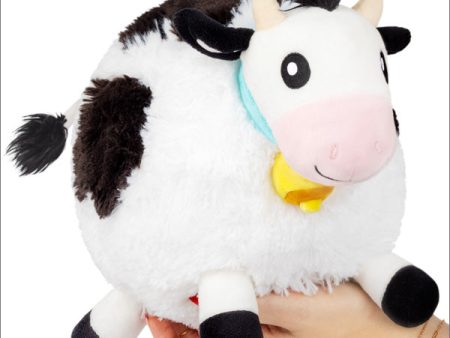 Squishable Black White Cow Mini Online