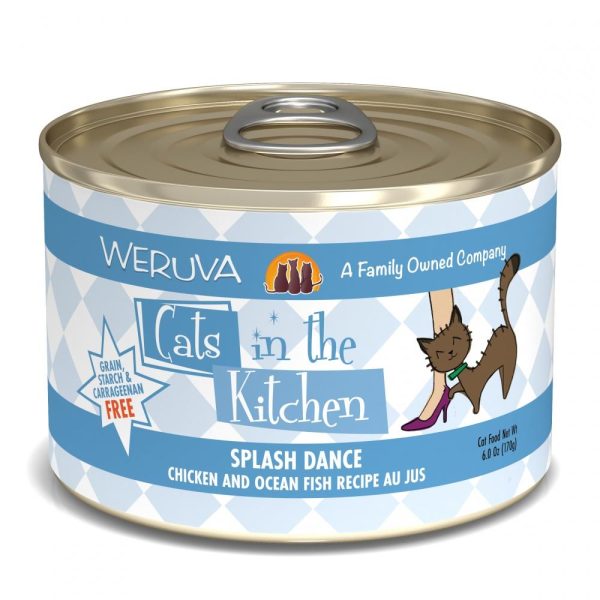 Weruva Cats in the Kitchen Splash Dance Canned Cat Food For Cheap