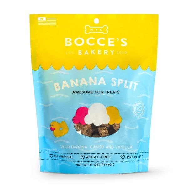 Bocce s Bakery Banana Split Recipe Biscuit Dog Treats For Cheap