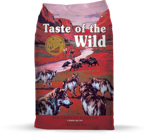 Taste Of The Wild Grain Free Southwest Canyon with Wild Boar Dry Dog Food Hot on Sale