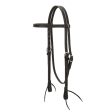 Weaver Black Leather Browband Headstall Cheap