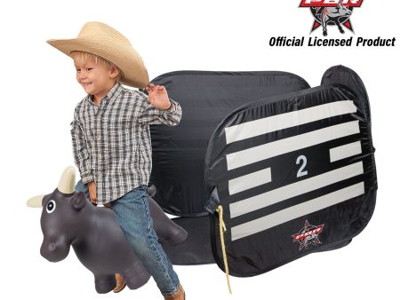 Big Country Toys Lil Bucker Bull & PBR Chute Hot on Sale