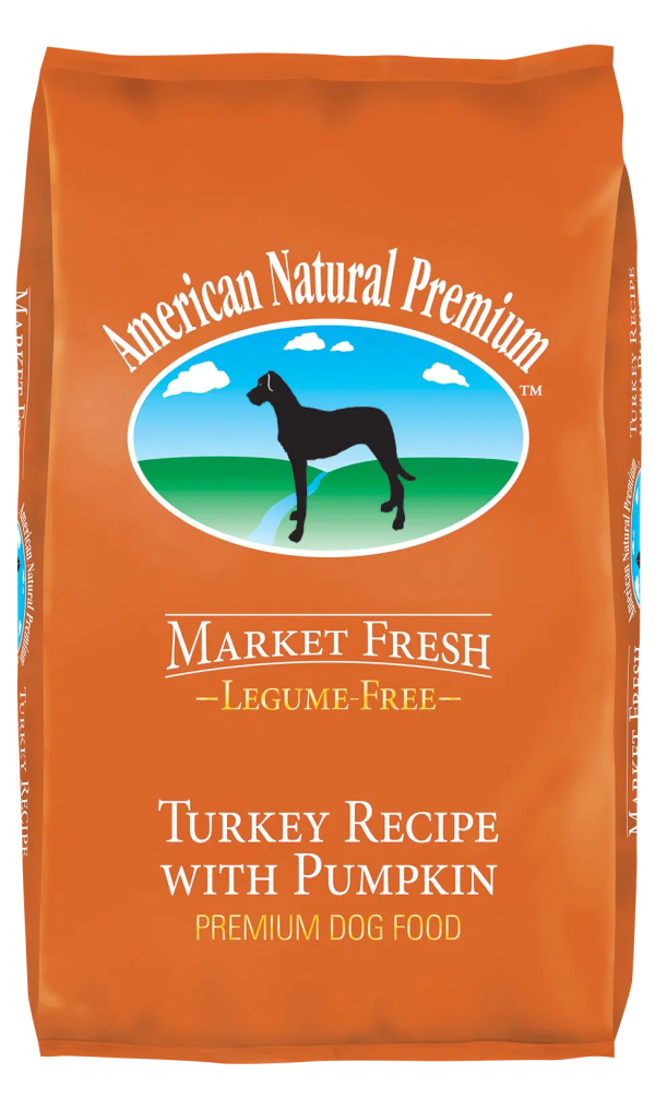 American Natural Premium Market Fresh Legume-Free Turkey Recipe with Pumpkin Premium Dog Food For Sale