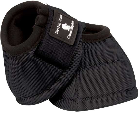 Classic Equine Dy•No Turn Bell Boot - Black Online Sale