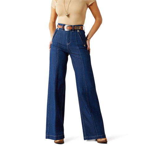 Ariat  Bria  Ultra Wide Leg Jean Fashion