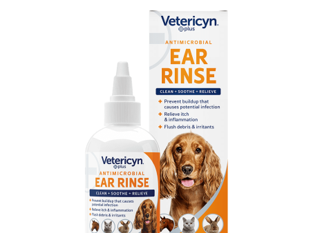 Vetericyn Plus® Antimicrobial Ear Rinse Hot on Sale