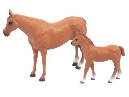 Big Country Toys Quarter Horse Mare & Colt Hot on Sale