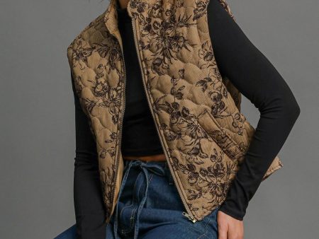 Umgee  Hayleigh  Quilted Vest Sale