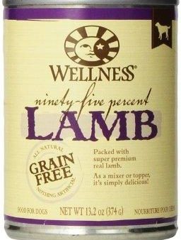 Wellness Natural Grain Free 95%  Lamb Recipe Adult Wet Canned Dog Food Online