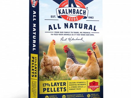 Kalmbach 17% All Natural Layer (Pellet) Online Hot Sale