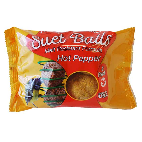 WILDLIFE SCIENCES SUET BALLS HOT PEPPER 4 PACK For Cheap