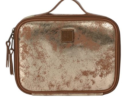 STS Flaxen Roan Yukon Gold Makeup Bag Fashion