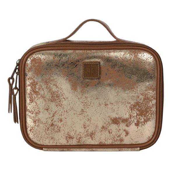 STS Flaxen Roan Yukon Gold Makeup Bag Fashion