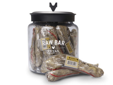 Vital Essentials Raw Bar Freeze Dried Raw Duck Necks Dog Snacks Online Hot Sale