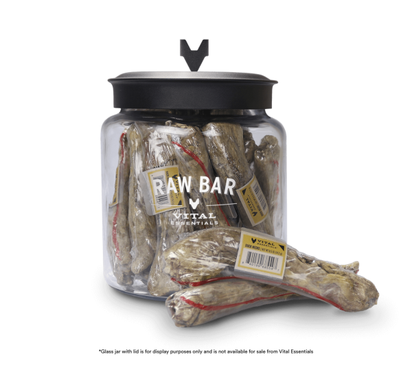 Vital Essentials Raw Bar Freeze Dried Raw Duck Necks Dog Snacks Online Hot Sale