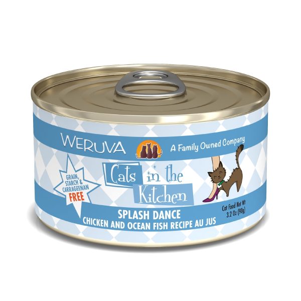 Weruva Cats in the Kitchen Splash Dance Canned Cat Food For Cheap