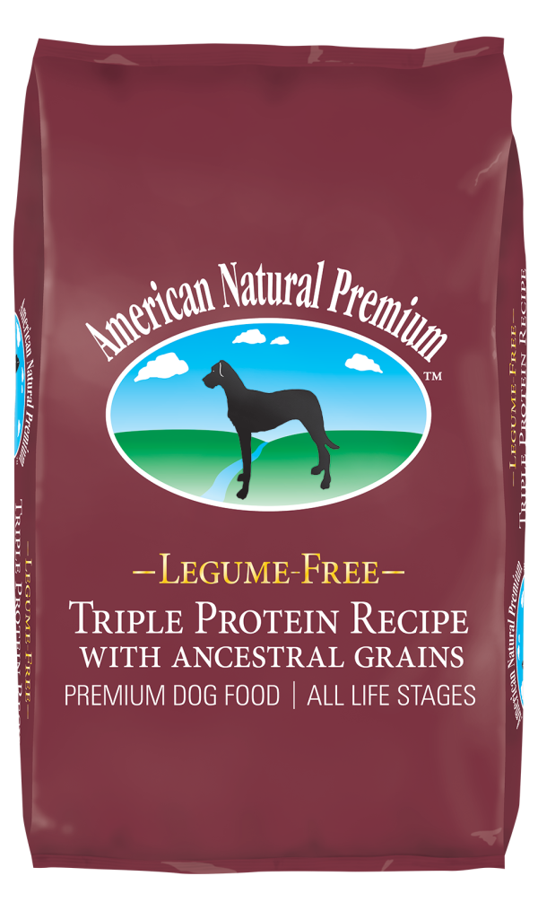 American Natural Premium Legume-Free Triple Protein with Ancestral Grains Dog Food on Sale