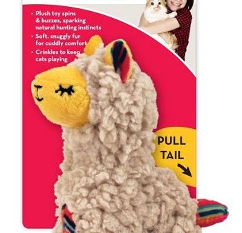 KONG Softies Buzzy Llama Cat Toy Supply