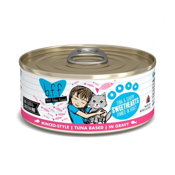 Weruva BFF Tuna & Shrimp Sweethearts Canned Cat Food Supply