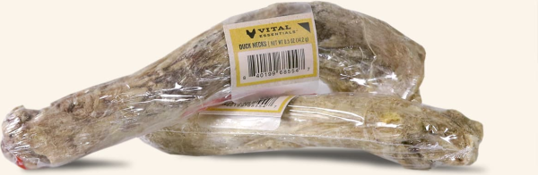 Vital Essentials Raw Bar Freeze Dried Raw Duck Necks Dog Snacks Online Hot Sale