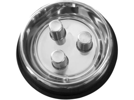 Brake-Fast Slow Feed Dog Bowl 2qt Supply