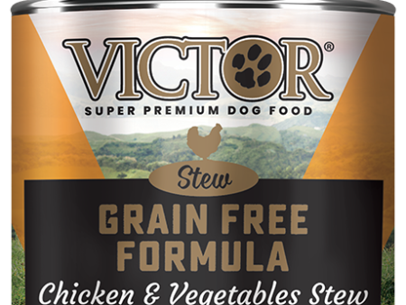 Victor Grain Free Formula Chicken and Vegetables Cuts in Gravy For Discount