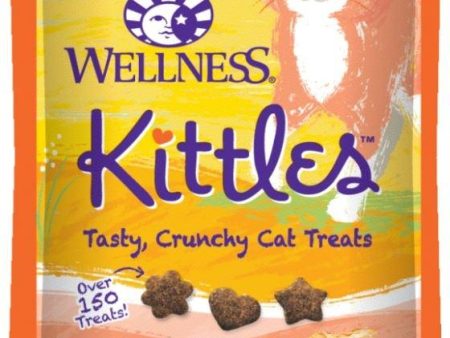 Wellness Kittles Grain Free Turkey and Cranberries Recipe Crunchy Cat Treats on Sale