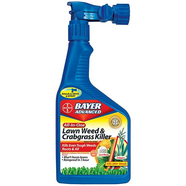 BAYER ADVANCED ALL-IN-ONE LAWN & GARDEN WEED & CRABGRASS KILLER SPRAY Hot on Sale