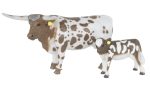 Big Country Toys Longhorn Cow & Calf Supply