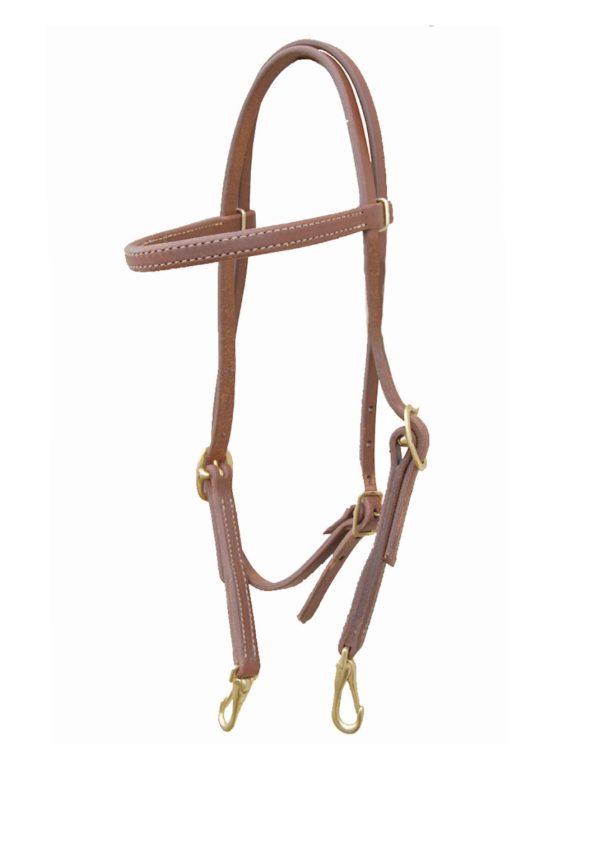 CST 5 8  Harness Leather Browband Headstall Fashion