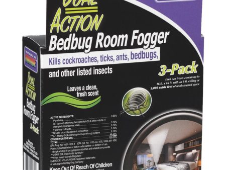 Bonide 6 Oz. Dual Action Bedbug Indoor Insect Fogger (3-Pack) Cheap