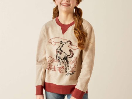 Ariat Girls Bronco Sweatshirt Sale