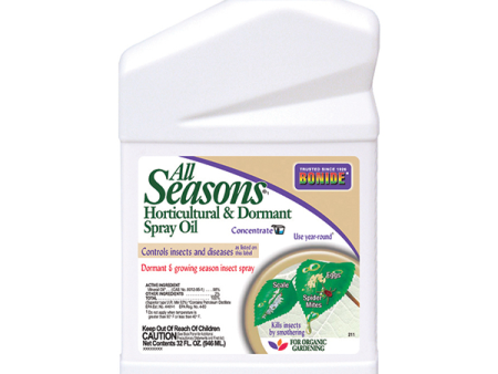 BONIDE ALL SEASONS HORTICULTURAL & DORMANT SPRAY OIL CONCENTRATE 1 QT Fashion